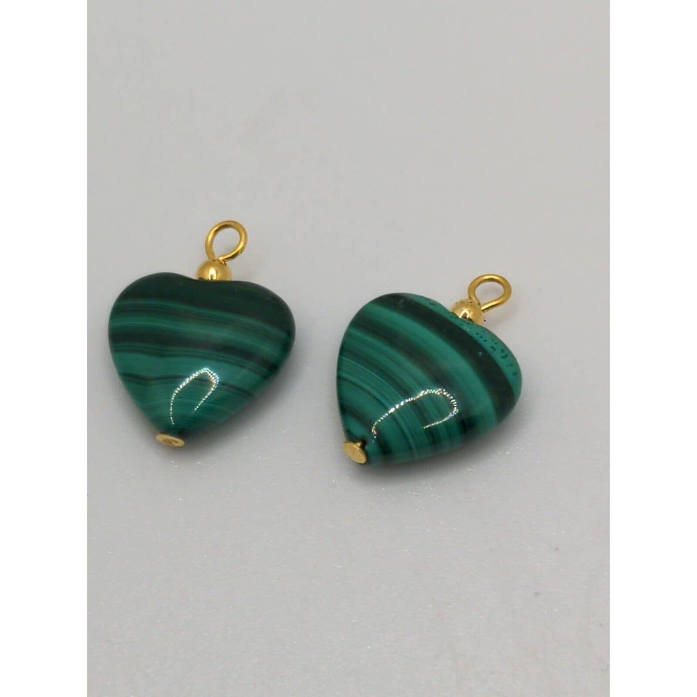 Lee Sands Malachite Interchangeable Dangle Earrin… - image 7